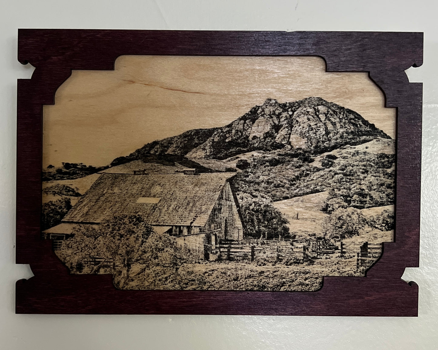 Custom Photo Engraving on wood