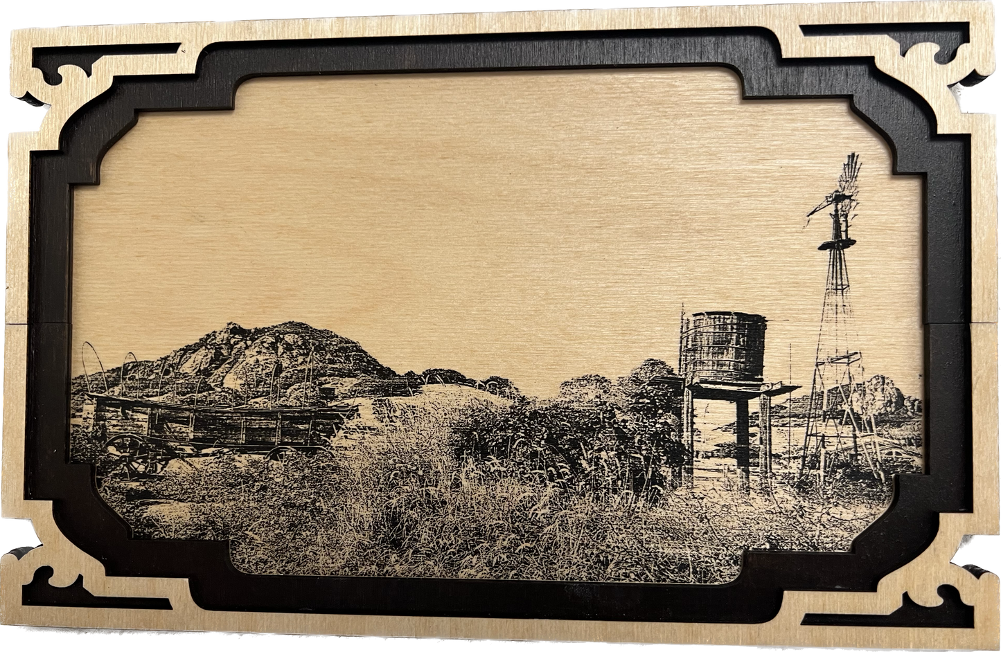 Custom Photo Engraving on wood