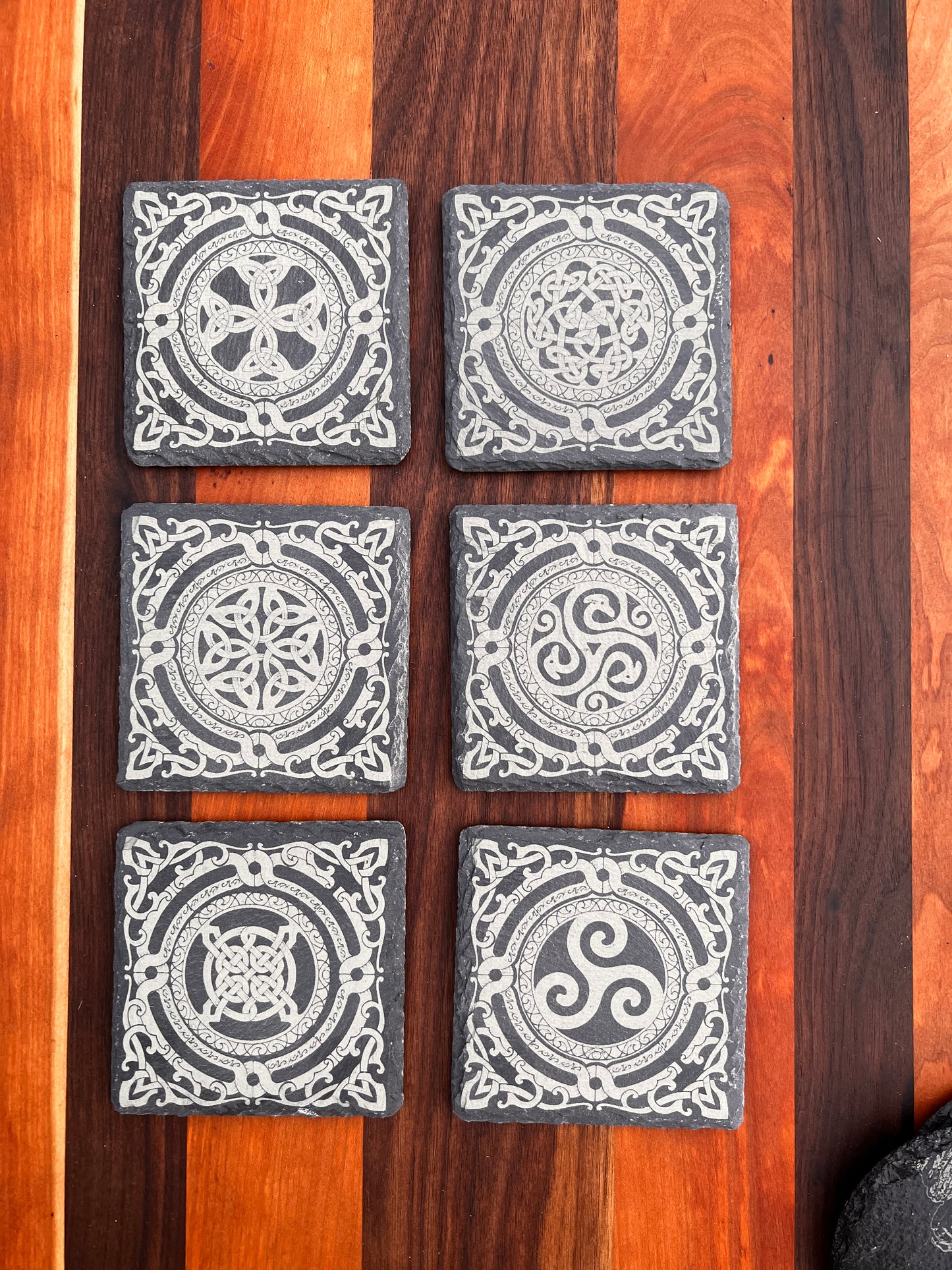 Celtic Slate Coasters