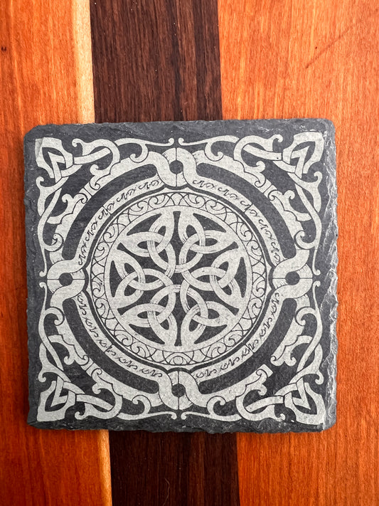 Celtic Slate Coasters