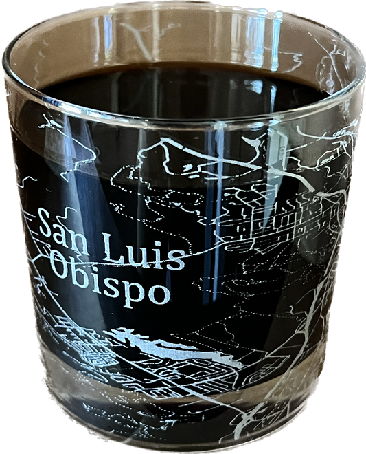 Hometown Etched Glassware