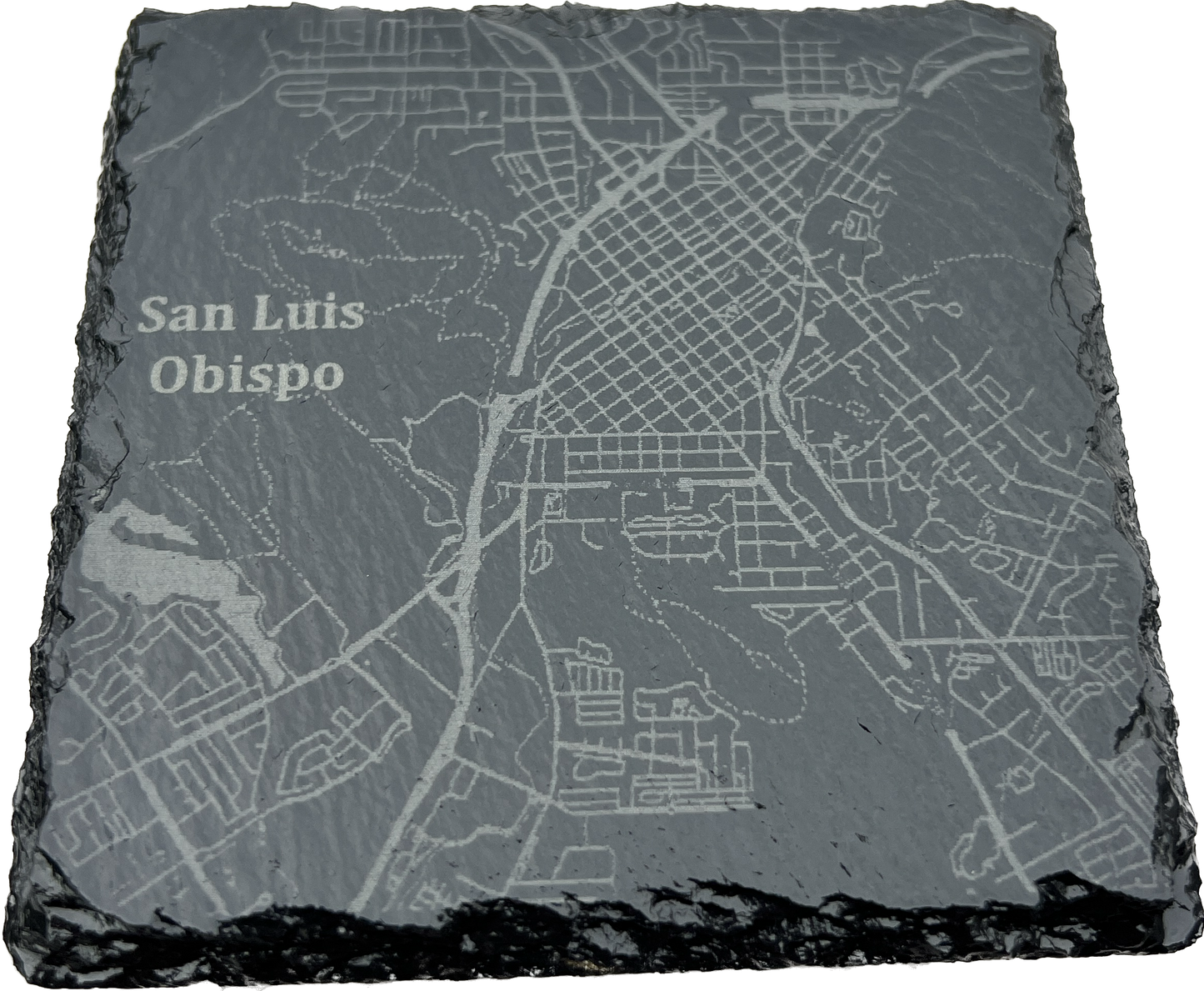 San Luis Obispo Slate Coaster