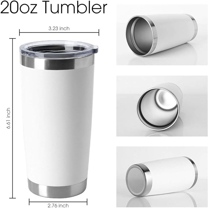 20 oz Engraved Tumbler- Business Logo